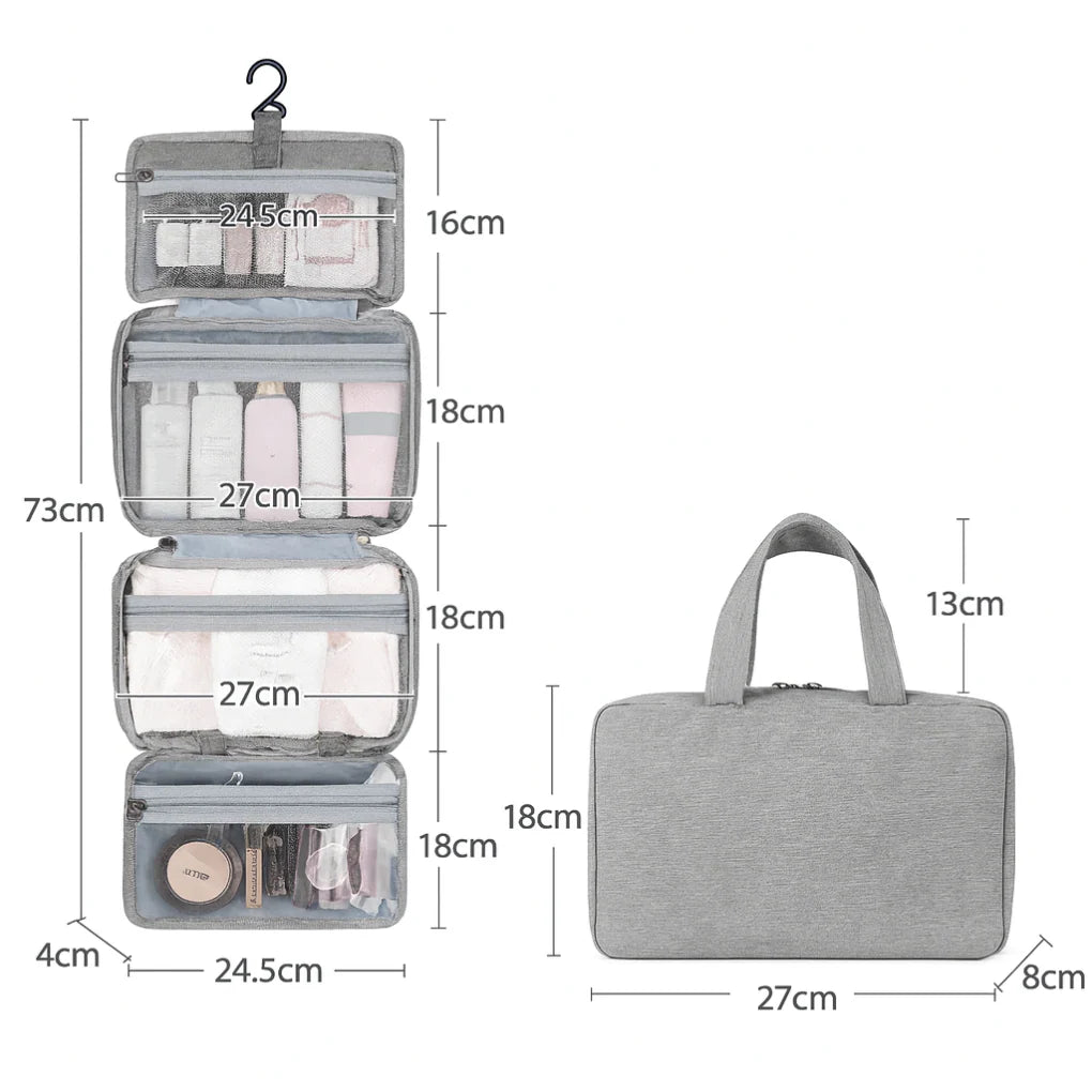 Multi-Compartment Toiletries Organiser